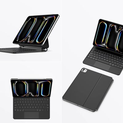 7. Etui Dux Ducis Keyboard (MK Series) z klawiaturą Bluetooth na iPad Pro 11" 2024 - czarna