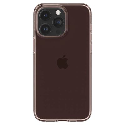 2. Etui Spigen Crystal Flex na iPhone 15 Pro Max - różowo-przezroczyste