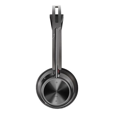 41. Zestaw słuchawkowy POLY Voyager Focus 2 USB-C-C z przejściówką USB-C/A i podst. ładującą