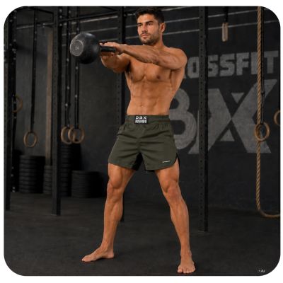 3. Spodenki Shorty MMA ARMY GREEN COMBATWEAR V1 | DBX Bushido