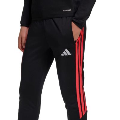 12. Spodnie dla dzieci adidas Tiro 26 League czarno-czerwone JY9677