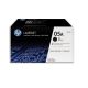 9. HP Zestaw dwóch oryginalnych wkładów z czarnym tonerem 05A LaserJet