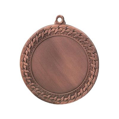 6. Medal brązowy ogólny z miejscem na emblemat 50 mm - medal stalowy