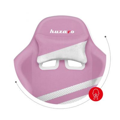12. Fotel gamingowy Huzaro Force 4.4 Pink Mesh