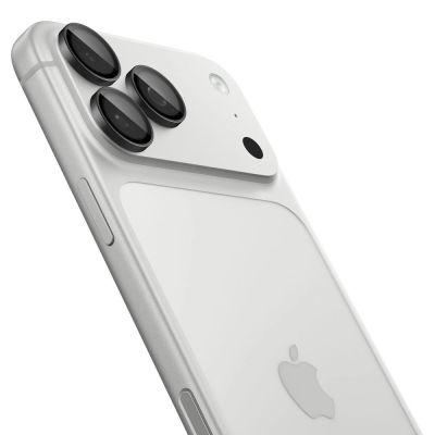 3. Szkło hartowane na aparat Spigen Optik Pro Glas.tR EZ Fit 2-Pack na iPhone 18 Pro / 18 Pro Max - ciemnoszary