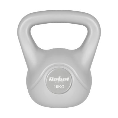 2. REBEL ACTIVE KETTLEBELL BITUMICZNY 10 KG RBA-2322G-10 SZARY