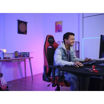 8. Fotel gamingowy Trust GXT 714R Ruya Red