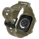 9. Pasek Spigen Rugged Armor Pro na Apple Watch 46 mm - zielony