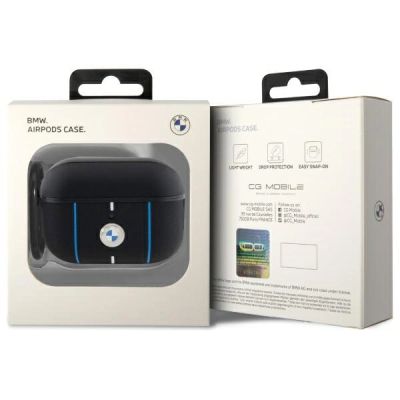 3. Etui BMW Color Lines na AirPods Pro 2 - czarne