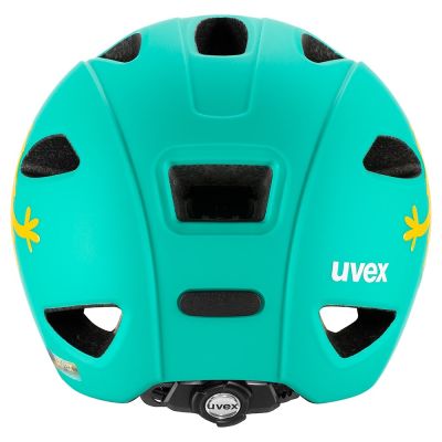3. Kask rowerowy dziecięcy uvex oyo style monster lagoon matt 50-54