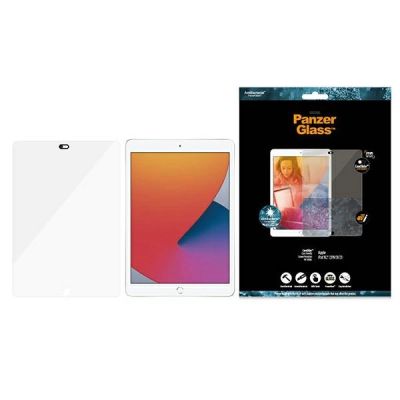 Szkło hartowane PanzerGlass E2E Super+ z zaślepką na aparat na iPad 10.2"