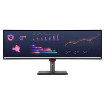 Lenovo ThinkVision P49w-30 monitor komputerowy 124,5 cm (49") 5120 x 1440 px Dual WQHD LED Czarny