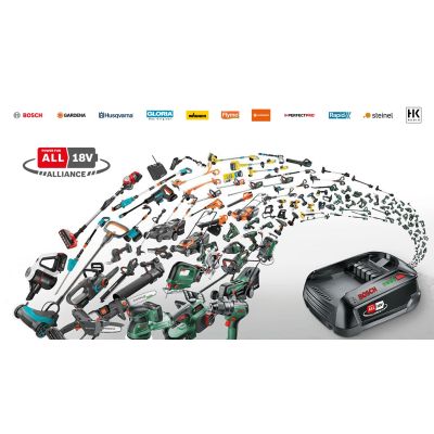 4. Bosch AdvancedShear 18V-10 akumulatorowe nożyce do trawy 10 cm Litowo-jonowa (Li-Ion) Czarny, Zielony