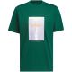 2. Koszulka męska adidas Waterfall Graphic zielona KS2173