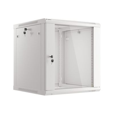 16. Lanberg WF01-6612-10S stojak 12U Szafa wisząca Szary