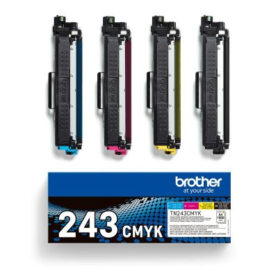 3. Toner Brother zestaw TN243CMYK=TN-243CMYK, 1000 str.