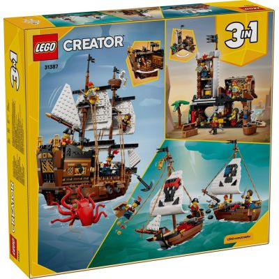 2. LEGO Creator 3w1 31387 - Legendarny statek piracki