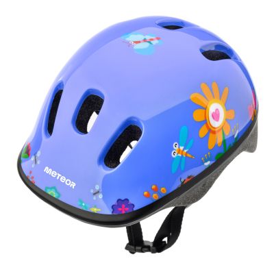 32. KASK ROWEROWY DZIECIĘCY METEOR KS06 garden