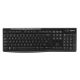 7. Klawiatura bezprzewodowa Logitech K270 RF Wireless QWERTZ Niemiecki Czarny