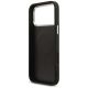 7. Etui Guess 4G Triangle Logo MagSafe na iPhone 17 Pro Max / 18 Pro Max - czarno-srebrne