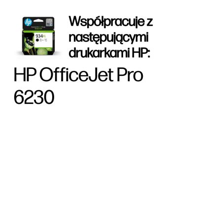 2. HP 934XL oryginalny wkład atramentowy czarny XL