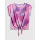 8. Crop-top sportowy szybkoschnący dziewczęcy 4F 4FJRSS26TFTSF2387-90A