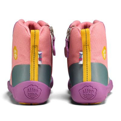 2. Buty zimowe barefoot wegańskie Affenzahn Discovy Owl (01489-40126)