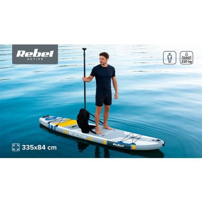 9. Deska SUP REBEL ACTIVE PRO RBA-4518 - biała