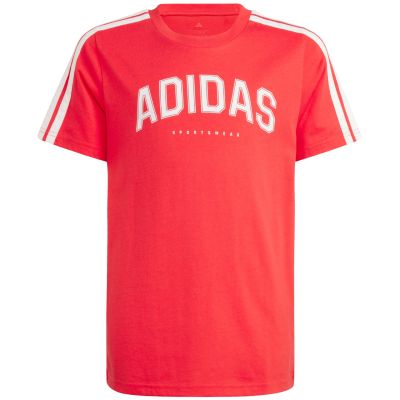 2. Koszulka dla dzieci adidas Codes Collegiate Graphic czerwona JI6673