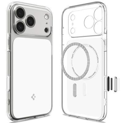 2. Etui Spigen Ultra Hybrid MagSafe na iPhone 18 Pro / 17 Pro - białe