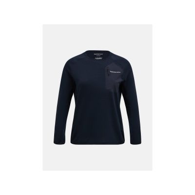 Bluza PEAK PERFORMANCE W Freelight Polartec Grid Crew czarny