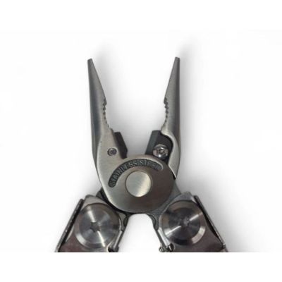 7. Multitool AZYMUT Giewon FS - Fire Starter - 19 narzędzi - krzesiwo + gwizdek + kabura do pasa (H2038A)