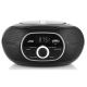 4. Radioodtwarzacz JVC RD-E221B Boombox black