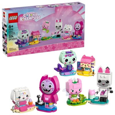 9. LEGO GABBY'S DOLLHOUSE 11215 Koci przyjaciele Gabby do zbudowania
