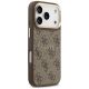 4. Etui Guess 4G PU Classic Logo MagSafe na iPhone 17 Pro - brązowe