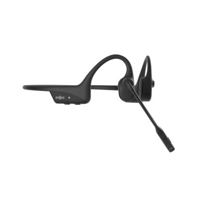 12. Słuchawki bezprzewodowe kostne Shokz OpenComm2 USB-C + adapter USB-C czarne