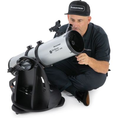 10. Teleskop Celestron StarSense Explorer 150mm Reflektor 459x Czarny, Srebrny