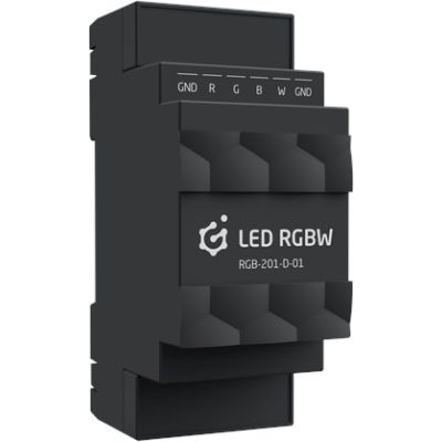Moduł ściemniający LED RGBW Grenton / montaż na szynie DIN / TF-Bus