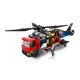 5. LEGO CITY 60462 Zestaw z helikopterem, wozem strażackim i łodzią podwodną