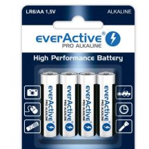 Baterie LR6 everActive AA blister 4 sztuki
