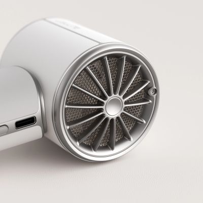 7. Mini wentylator Jisulife Handheld Fan Pro1 Mini 4250 mAh USB-C przenośny wiatraczek dmuchawa - biały