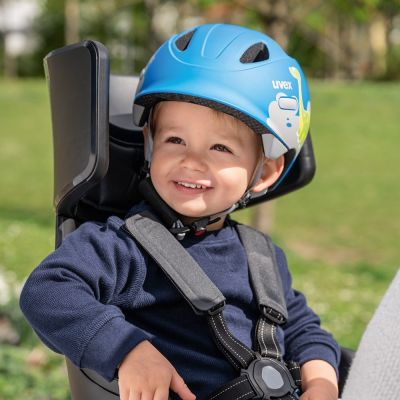 8. Kask rowerowy dziecięcy uvex oyo style monster lagoon matt 50-54