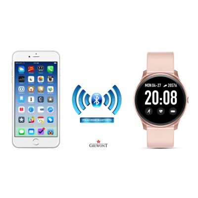 12. Smartwatch GIEWONT GW100-5 Różowy
