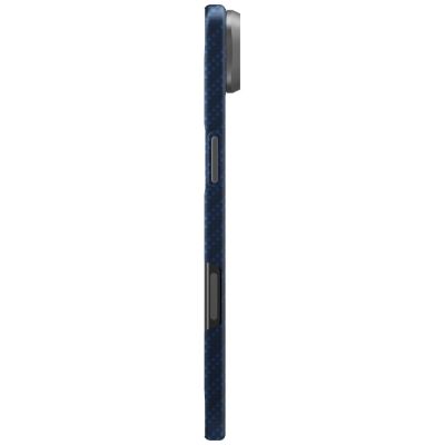 3. Etui UNIQ Keva EDGE Magclick Charging na iPhone Air - niebieskie