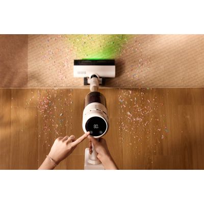 34. Bezprzewodowy odkurzacz pionowy Roborock H60 Hub