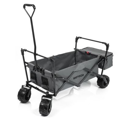 4. Wózek transportowy z daszkiem Meteor XR-100 szary