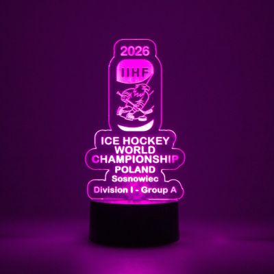 4. Lampka dekoracyjna IIHF MŚ IA Sosnowiec 2026