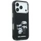 4. Etui Karl Lagerfeld Smooth Karl & Choupette Bodies Sketch MagSafe na iPhone 18 Pro Max / 17 Pro Max - czarne