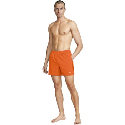 6. Spodenki kąpielowe Nike Essential 5 pomarańczowe NESSF560 847