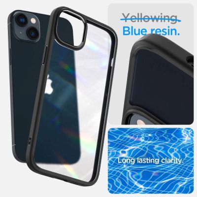 7. Etui Spigen Ultra Hybrid na iPhone 14 Plus - matowo-czarne